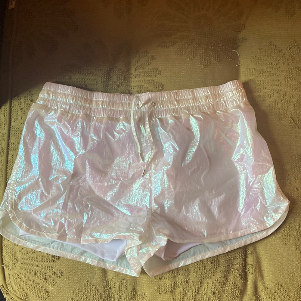 NWT Alala Etoile Shorts White Opal Large
